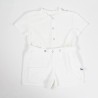 Combi-short  bébé mixte création Bambio en tencel confortable.
