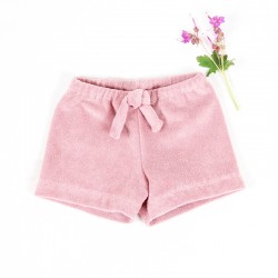 Short éponge fillette rose zéphyr conception française.