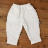 Petit pantalon bébé élégant du 3 au 24 mois, création originale, modèle Milo.