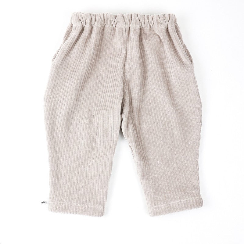 Pantalon velours beige