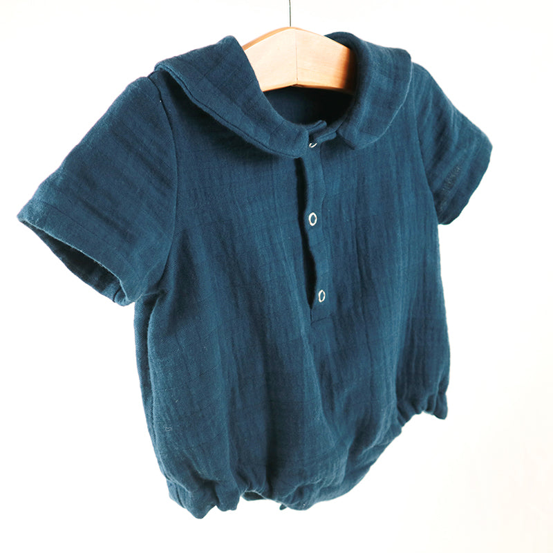 Barboteuse à col marin