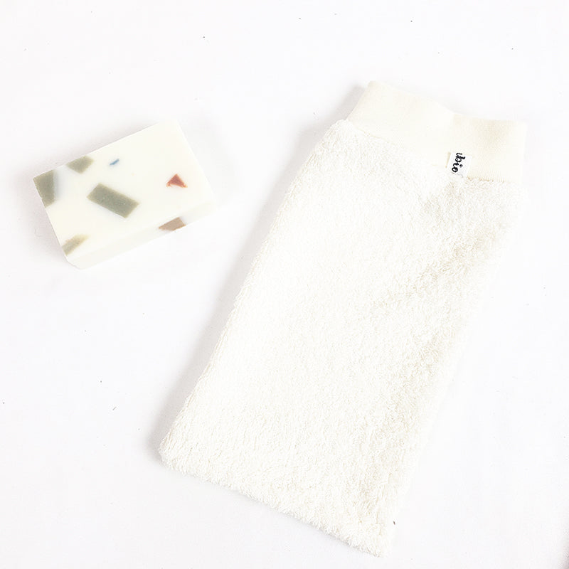 Le gant de toilette bambou