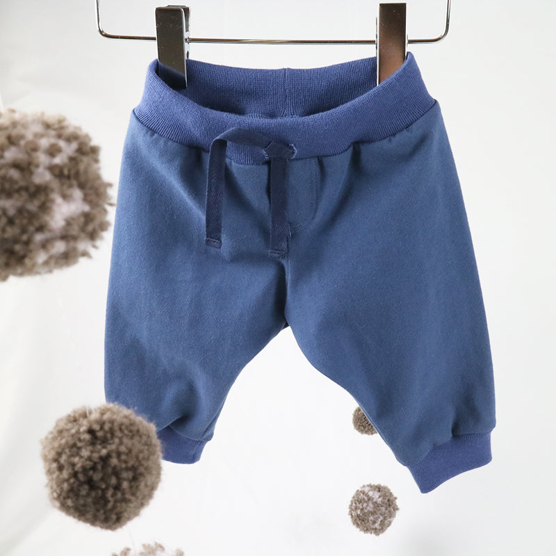 Pantalon jogging garçon myrtille
