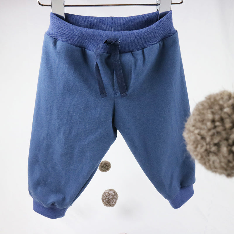 Pantalon jogging garçon myrtille