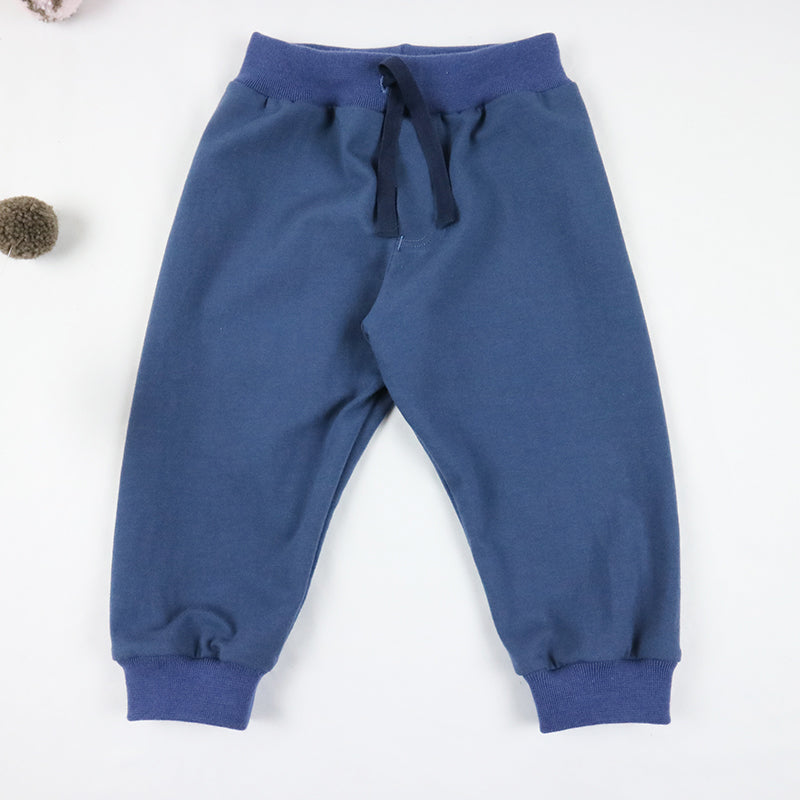 Pantalon jogging garçon myrtille