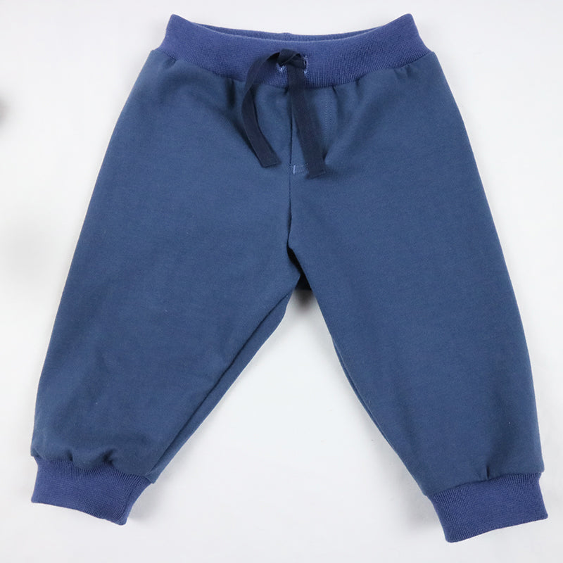 Pantalon jogging garçon myrtille