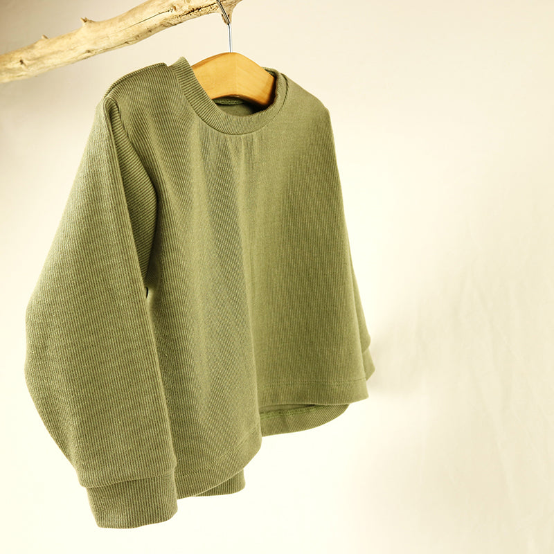 Sweatshirt kaki