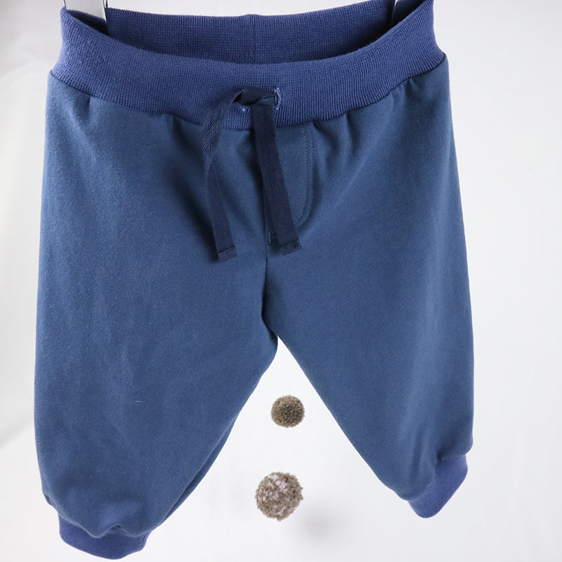 Pantalon jogging garçon myrtille