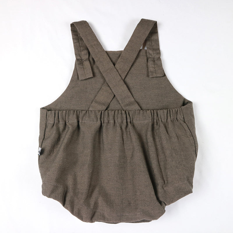 Barboteuse à bretelles