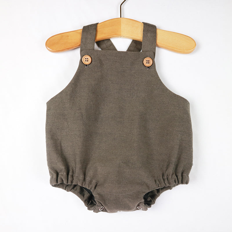 Barboteuse à bretelles