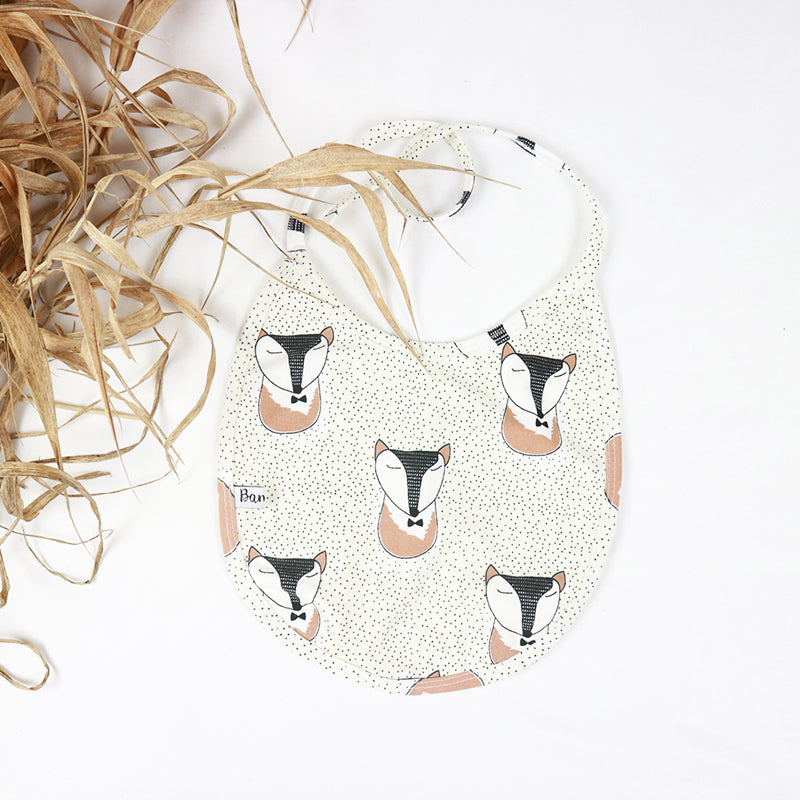 Bavoir renards dormants