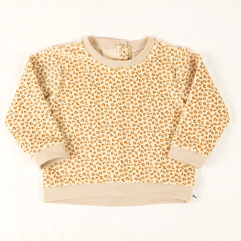Sweatshirt léopard