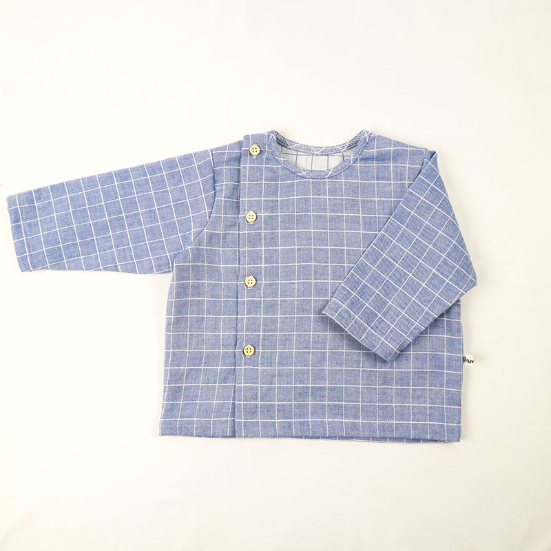 Chemise à carreaux