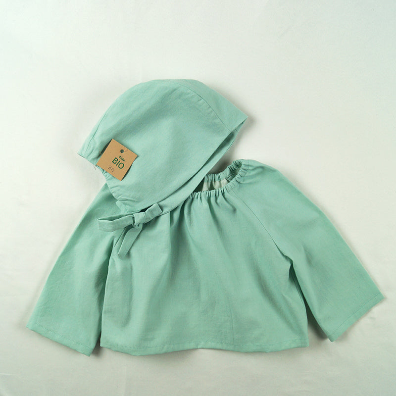 Blouse Bleu Menthe