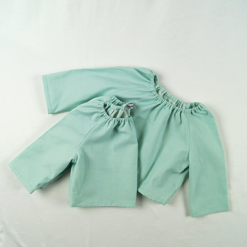 Blouse Bleu Menthe