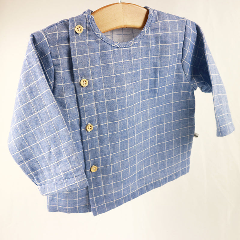 Chemise à carreaux