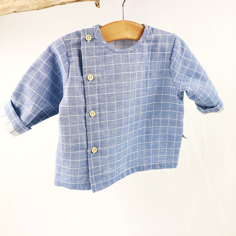 Chemise à carreaux