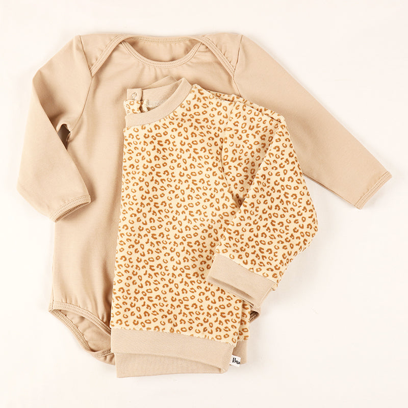 Le body beige