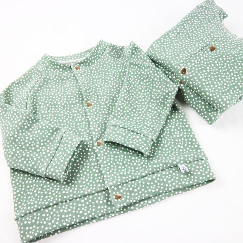 Veste à pois