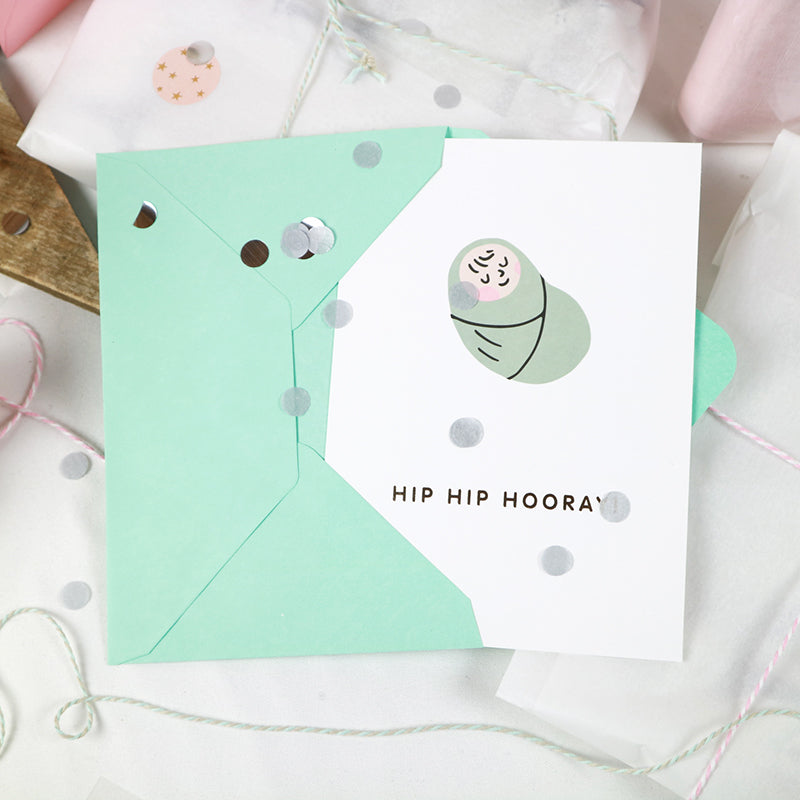 Carte naissance poétique hip hip