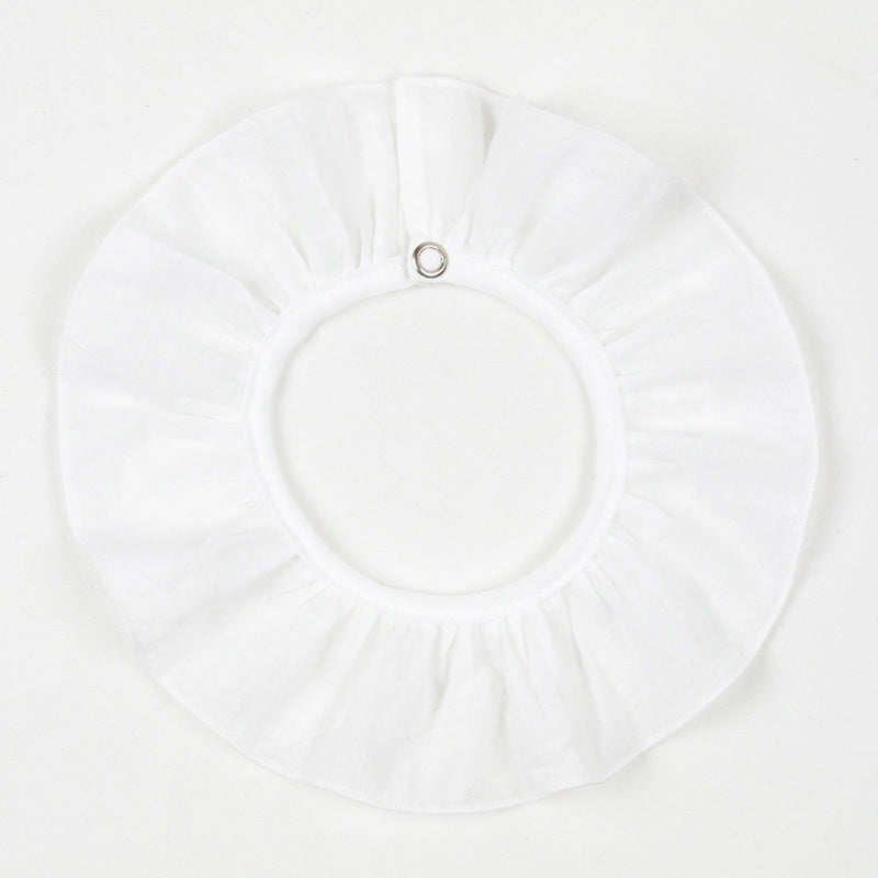 Col amovible blanc