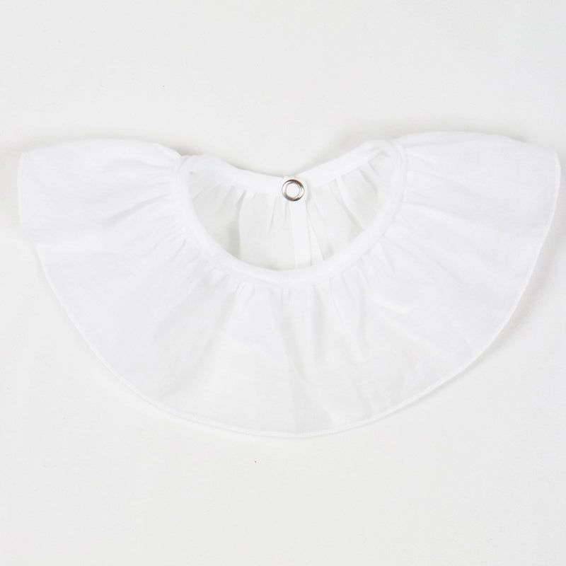 Col amovible blanc