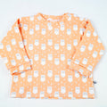 Tee-shirt manches longues oranger