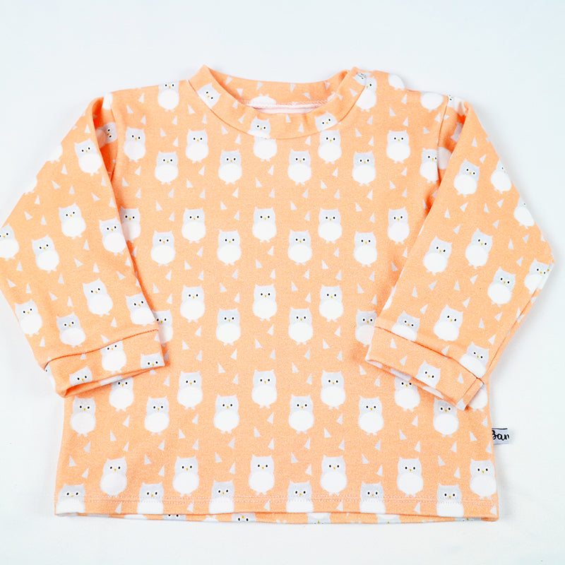 Tee-shirt manches longues oranger