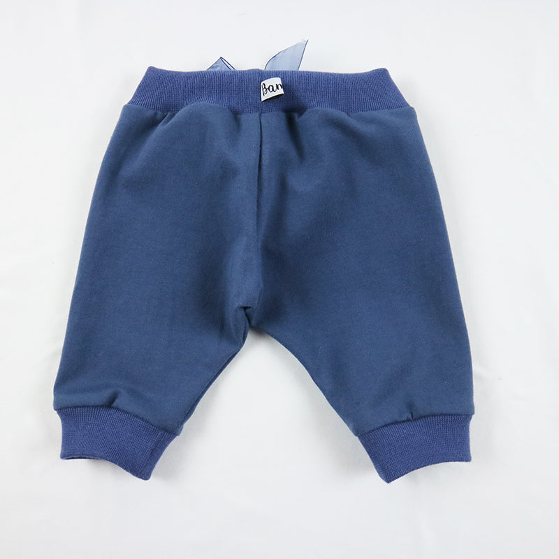 Pantalon jogging bleu myrtille