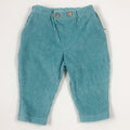Pantalon velours lagon