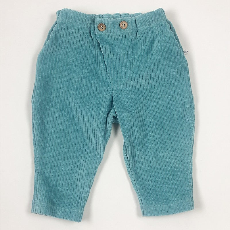 Pantalon velours lagon