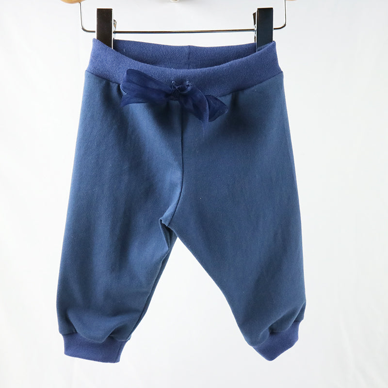Pantalon jogging bleu myrtille