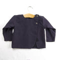 Blouse fille prune