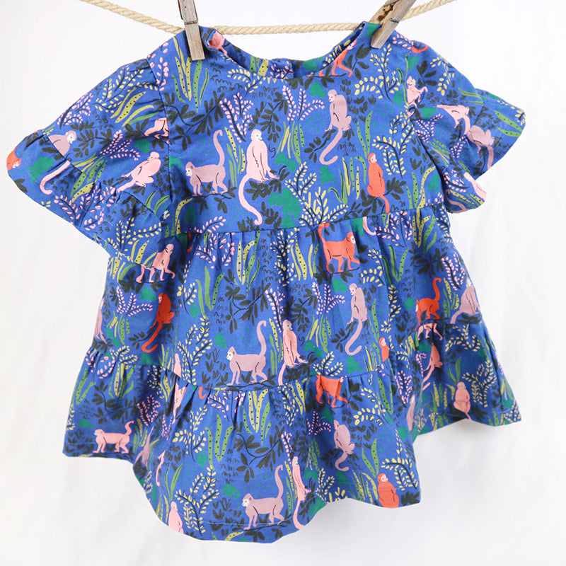 Robe Jardin bleu
