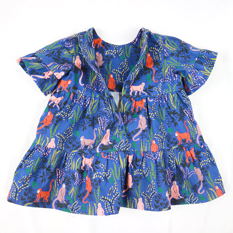 Robe Jardin bleu