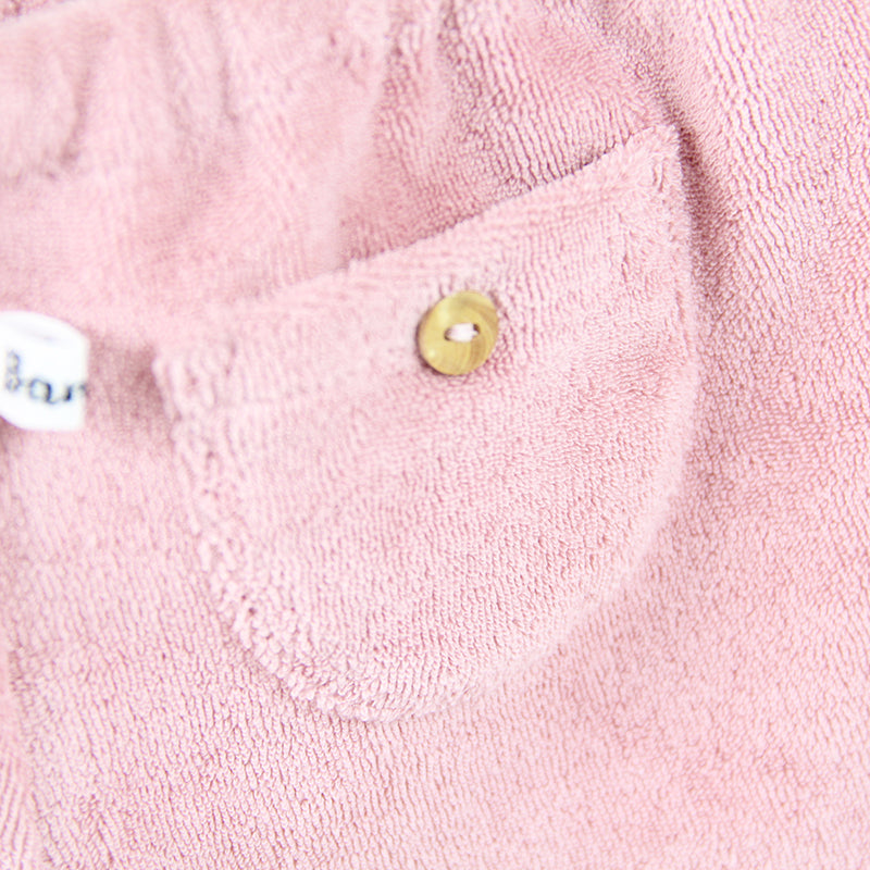 Short éponge rose zéphyr