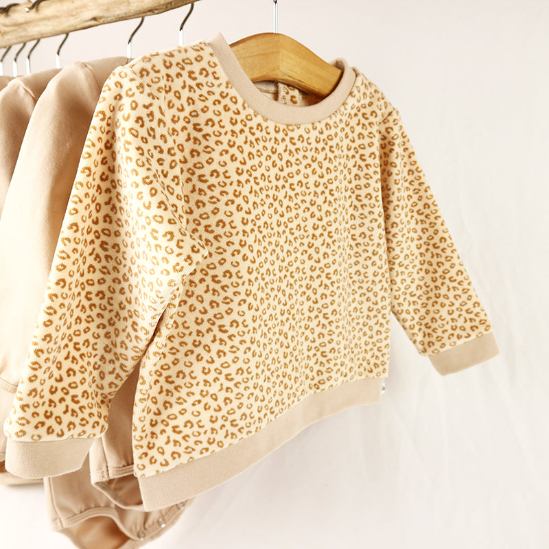 Sweatshirt léopard