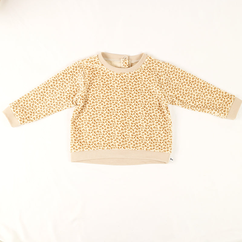 Sweatshirt léopard