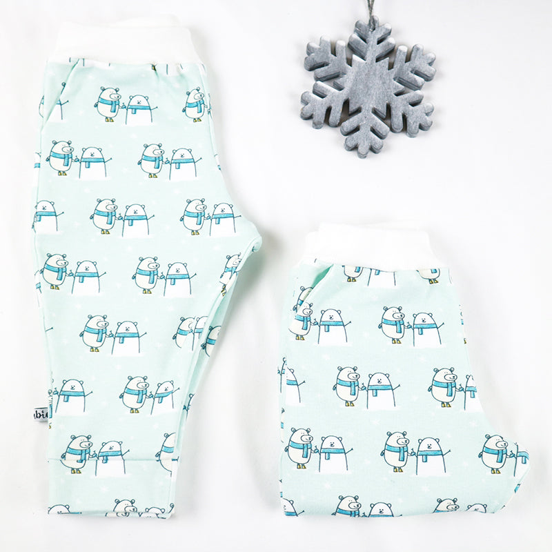 pantalon oursons polaires