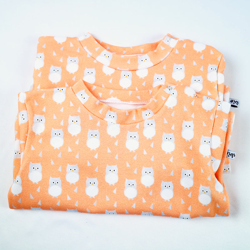 Tee-shirt manches longues oranger